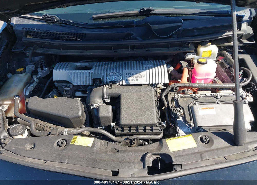 2012 TOYOTA PRIUS THREE VIN: JTDKN3DU7C5410150
