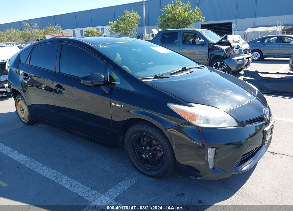 2012 TOYOTA PRIUS THREE VIN: JTDKN3DU7C5410150
