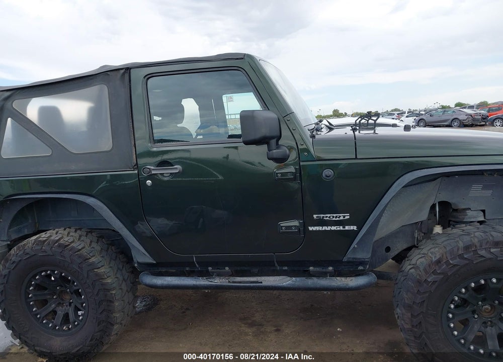 2011 JEEP WRANGLER SPORT VIN: 1J4AA2D16BL531358