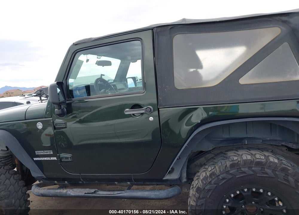 2011 JEEP WRANGLER SPORT VIN: 1J4AA2D16BL531358