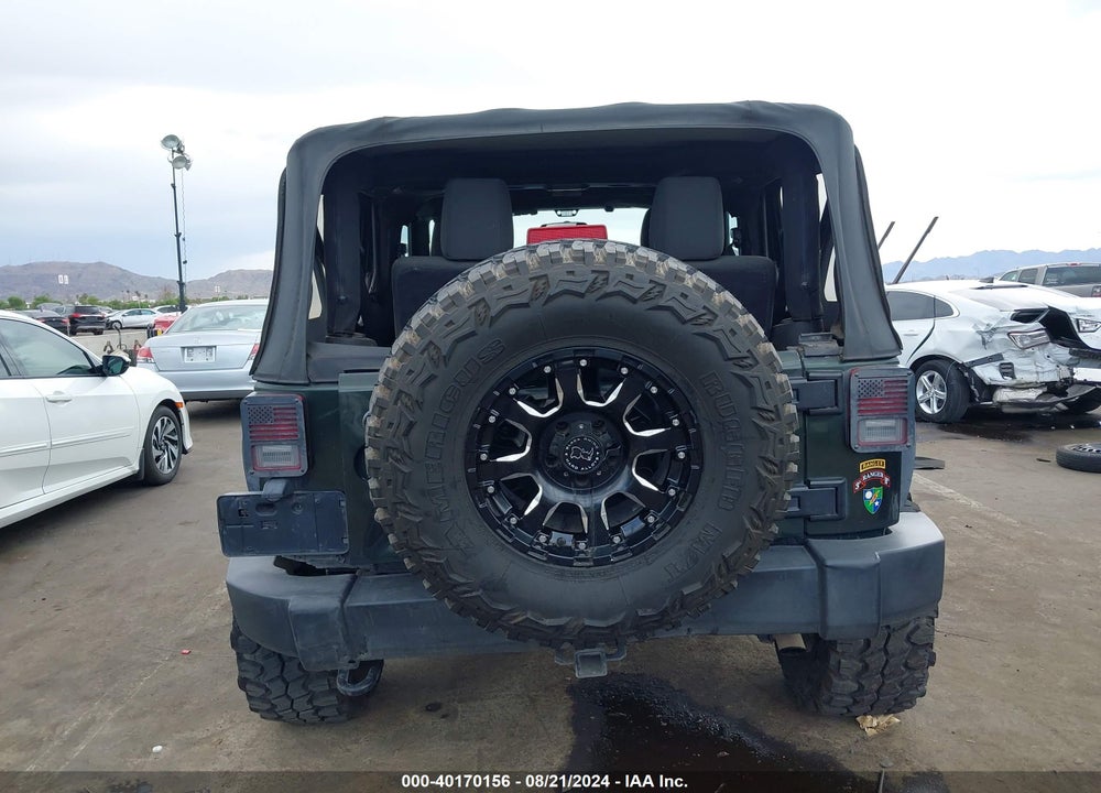 2011 JEEP WRANGLER SPORT VIN: 1J4AA2D16BL531358