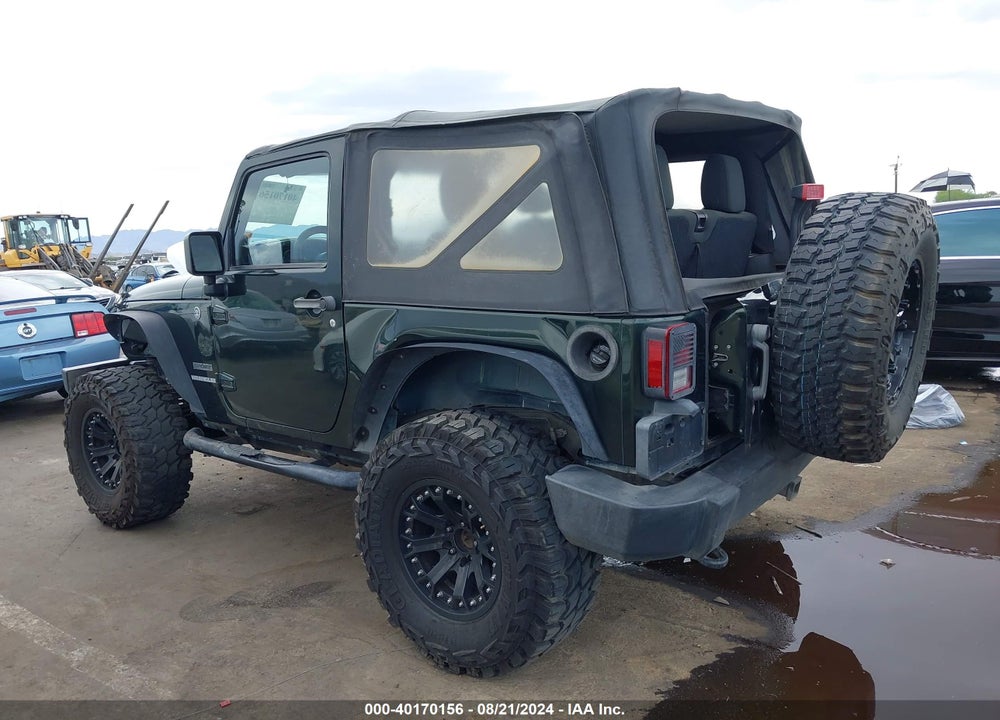 2011 JEEP WRANGLER SPORT VIN: 1J4AA2D16BL531358