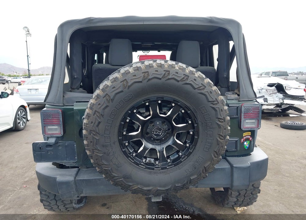 2011 JEEP WRANGLER SPORT VIN: 1J4AA2D16BL531358