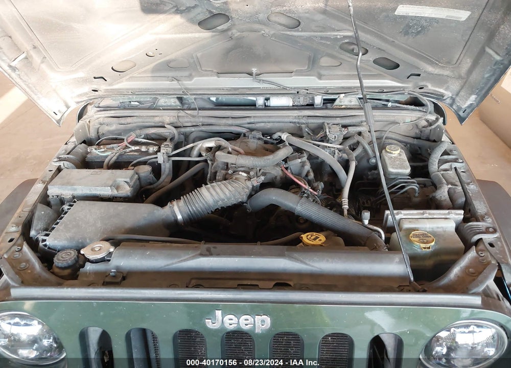 2011 JEEP WRANGLER SPORT VIN: 1J4AA2D16BL531358