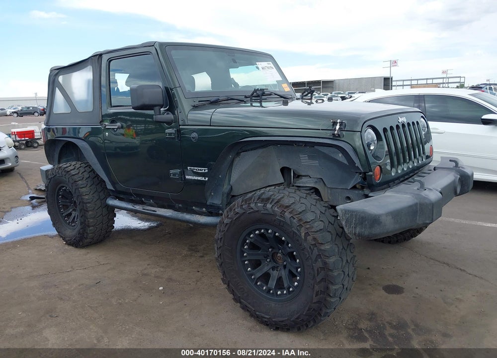 2011 JEEP WRANGLER SPORT VIN: 1J4AA2D16BL531358
