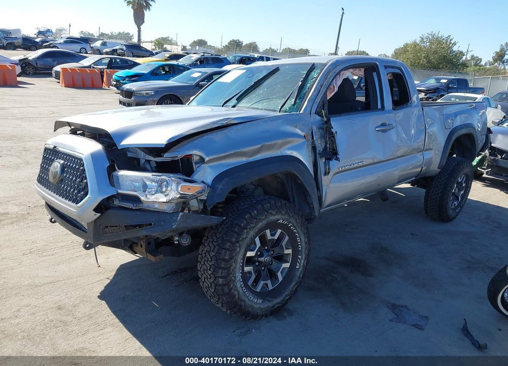 2018 TOYOTA TACOMA TRD OFF ROAD VIN: 5TFSZ5AN9JX127490
