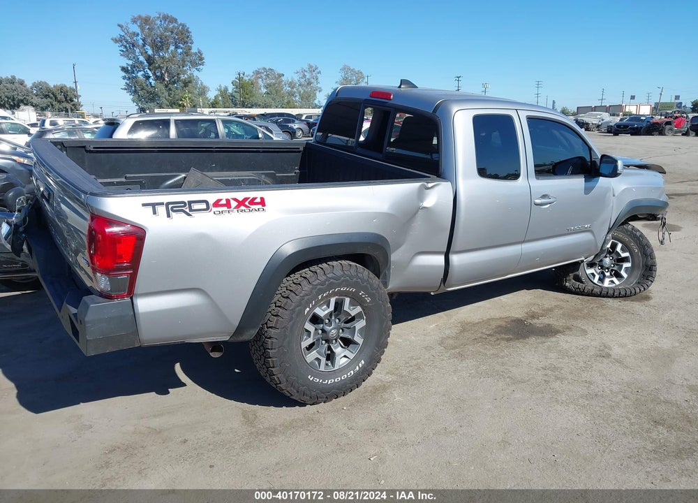 2018 TOYOTA TACOMA TRD OFF ROAD VIN: 5TFSZ5AN9JX127490