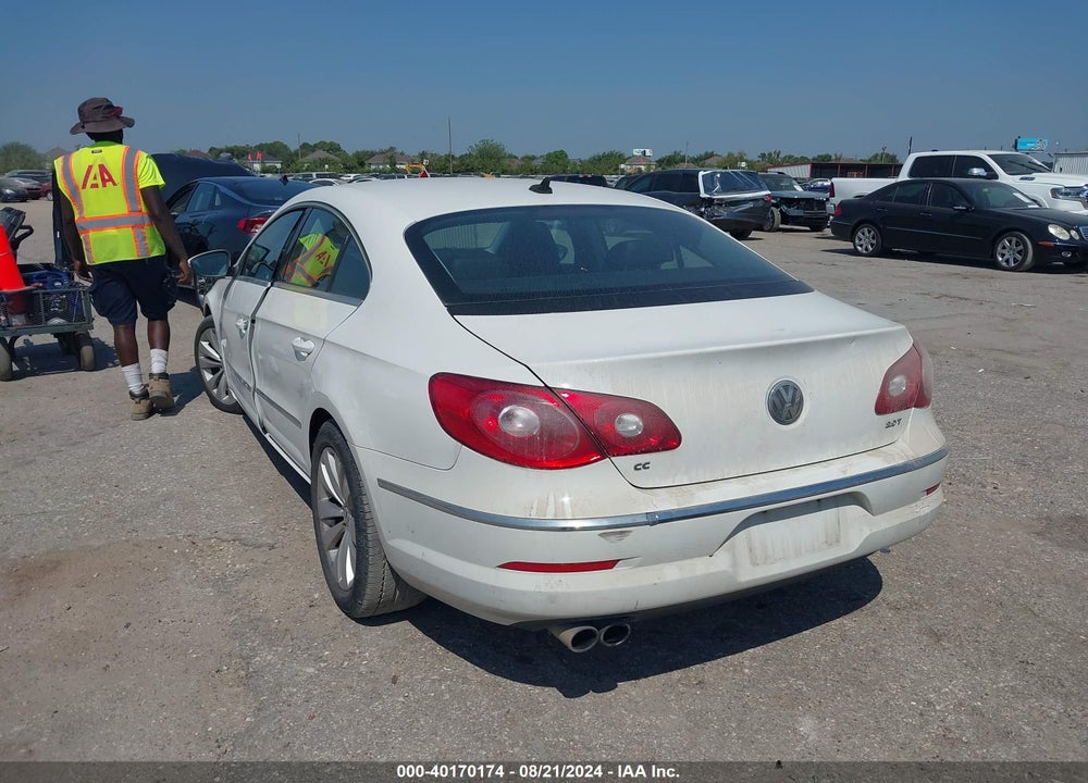 2011 VOLKSWAGEN CC SPORT VIN: WVWMN7AN2BE724428