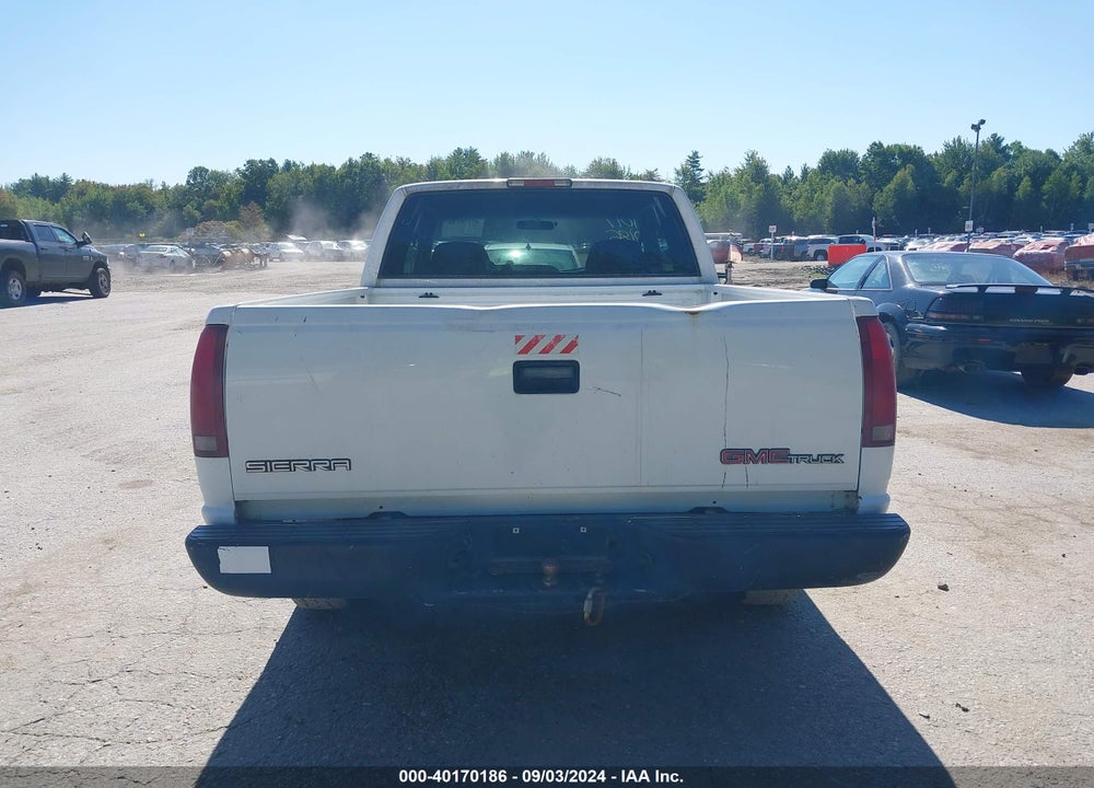 1996 GMC SIERRA C1500 VIN: 2GTEC19W4T1526375