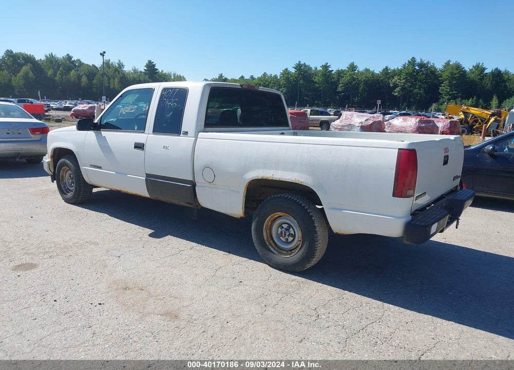 1996 GMC SIERRA C1500 VIN: 2GTEC19W4T1526375