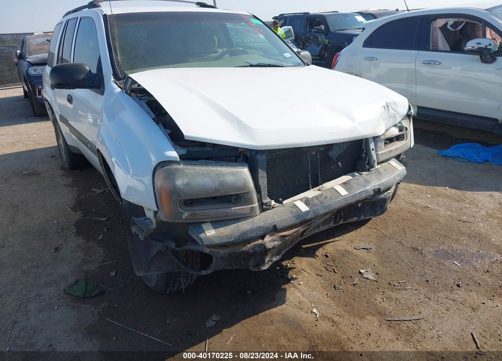 2004 CHEVROLET TRAILBLAZER LS VIN: 1GNDS13S242139434