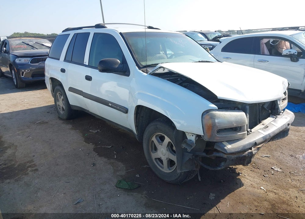 2004 CHEVROLET TRAILBLAZER LS VIN: 1GNDS13S242139434