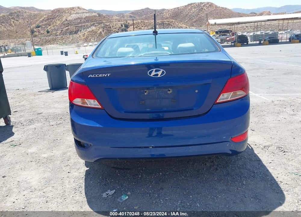 2017 HYUNDAI ACCENT SE VIN: KMHCT4AE7HU292607
