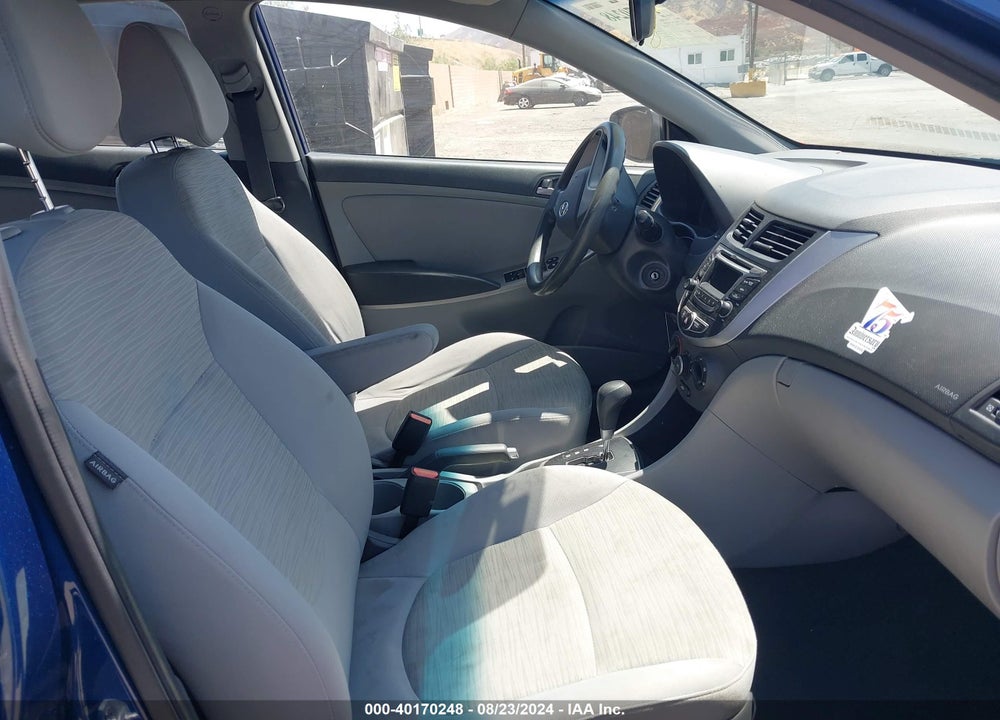 2017 HYUNDAI ACCENT SE VIN: KMHCT4AE7HU292607