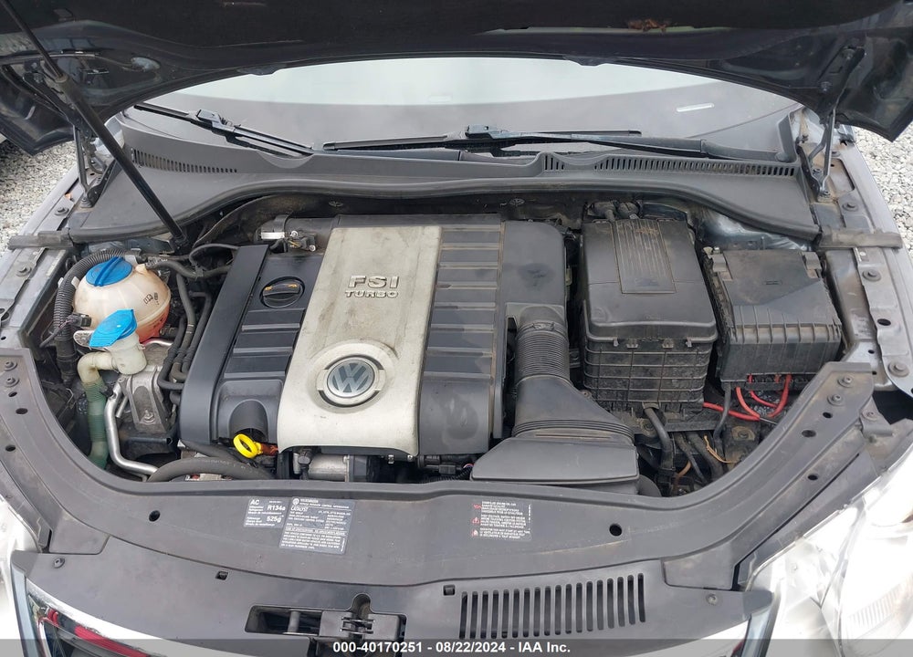 2008 VOLKSWAGEN EOS LUX VIN: WVWFA71F78V013006