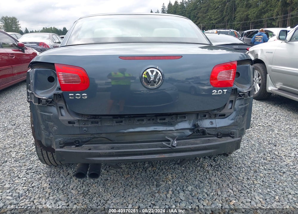 2008 VOLKSWAGEN EOS LUX VIN: WVWFA71F78V013006