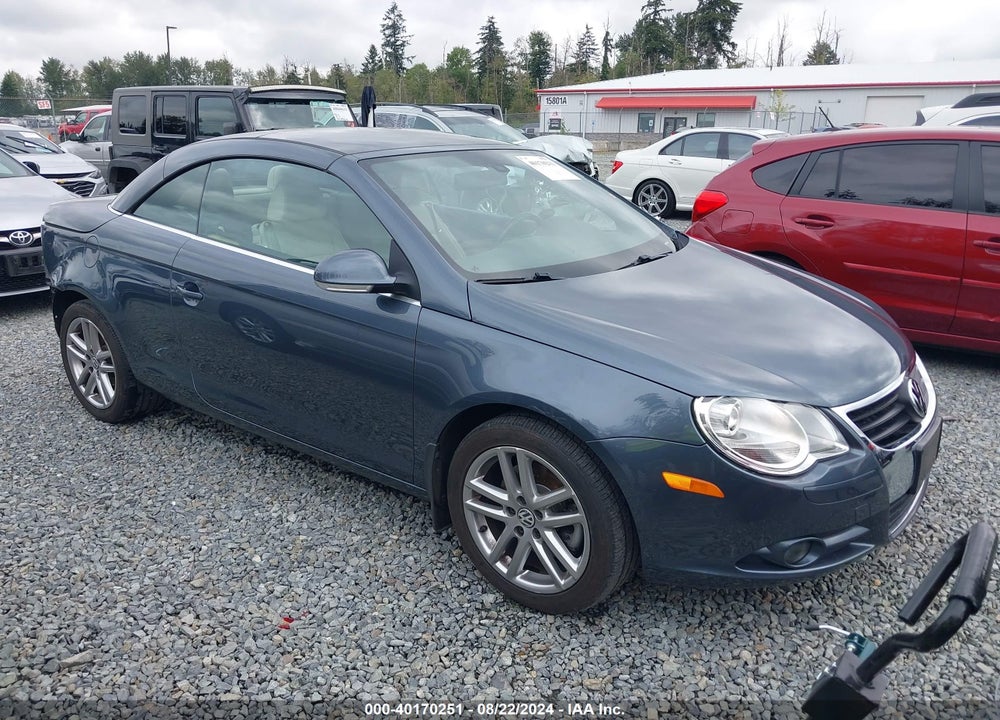 2008 VOLKSWAGEN EOS LUX VIN: WVWFA71F78V013006