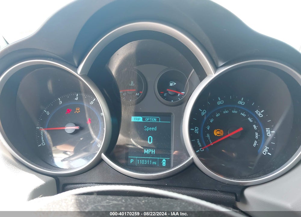 2013 CHEVROLET CRUZE VIN: 1G1PC5SB1D7202630