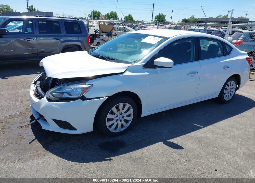 2016 NISSAN SENTRA VIN: 3N1AB7AP9GY267255