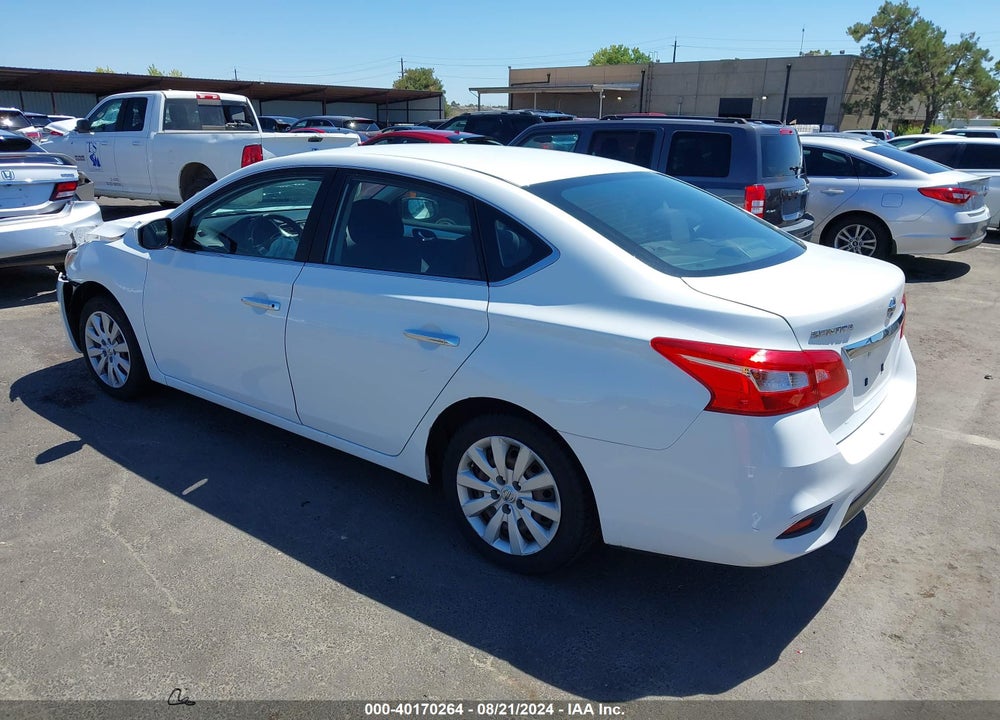 2016 NISSAN SENTRA VIN: 3N1AB7AP9GY267255