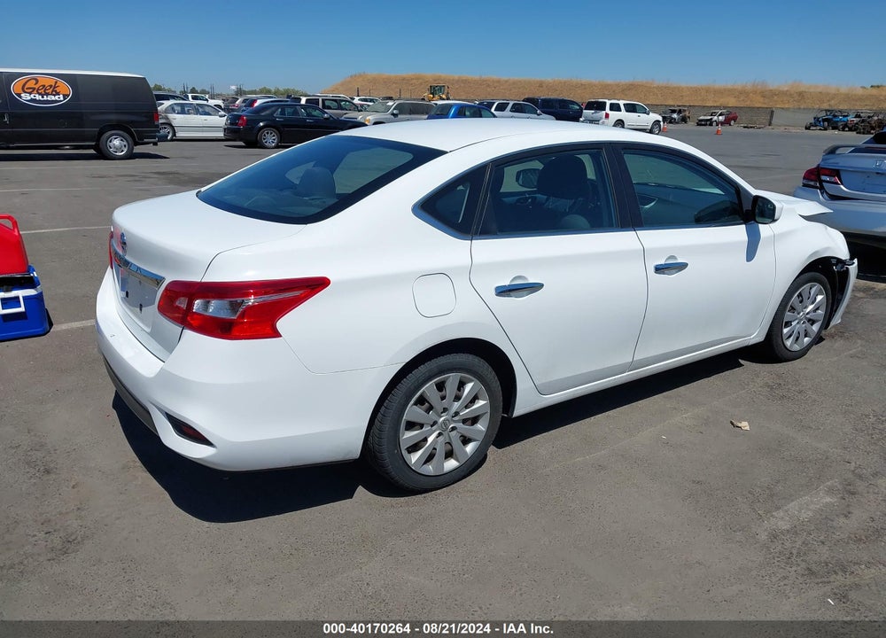2016 NISSAN SENTRA VIN: 3N1AB7AP9GY267255