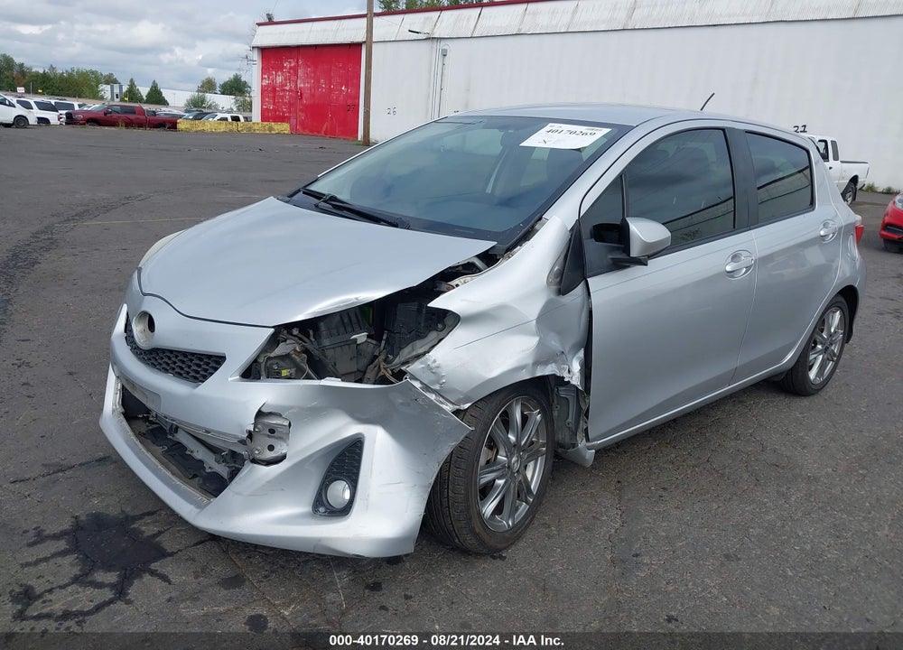 2013 TOYOTA YARIS SE VIN: JTDKTUD33DD563294