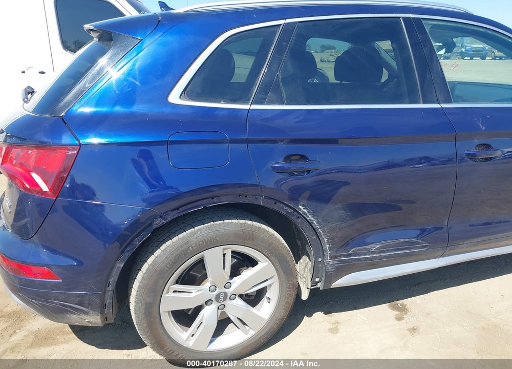 2018 AUDI Q5 2.0T PREMIUM/2.0T TECH PREMIUM VIN: WA1BNAFY2J2020800