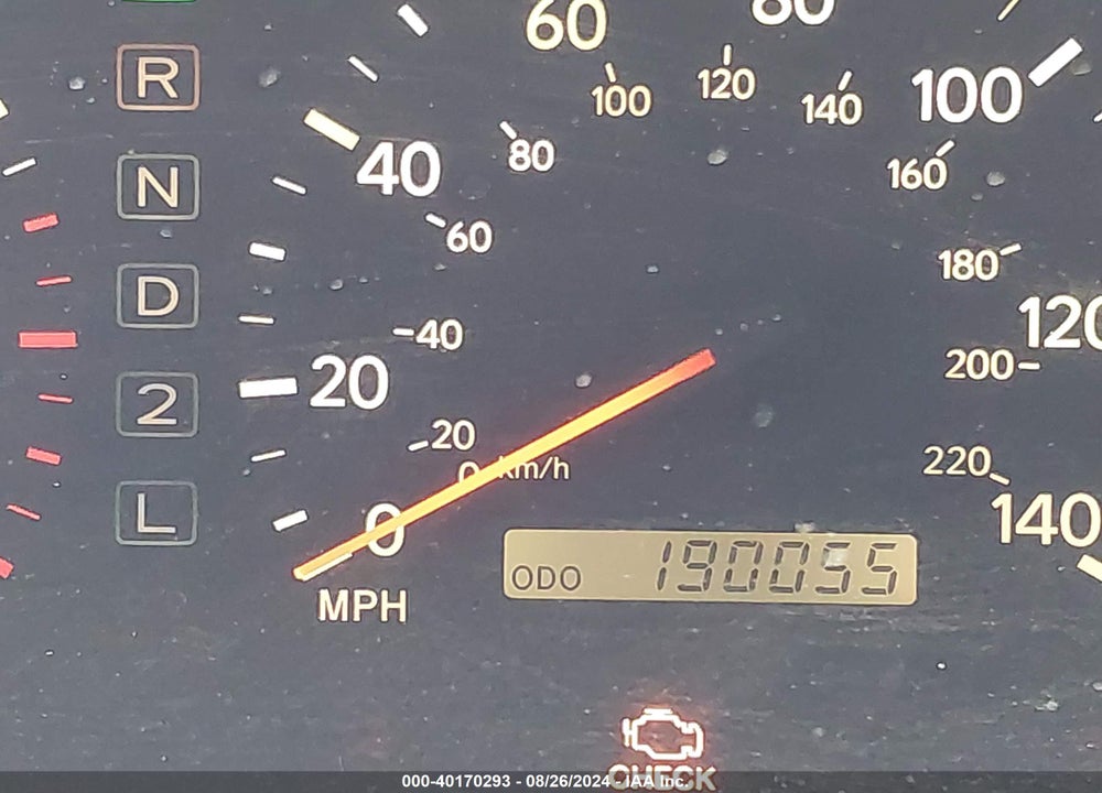 1997 LEXUS ES 300 VIN: JT8BF22G5V0033997