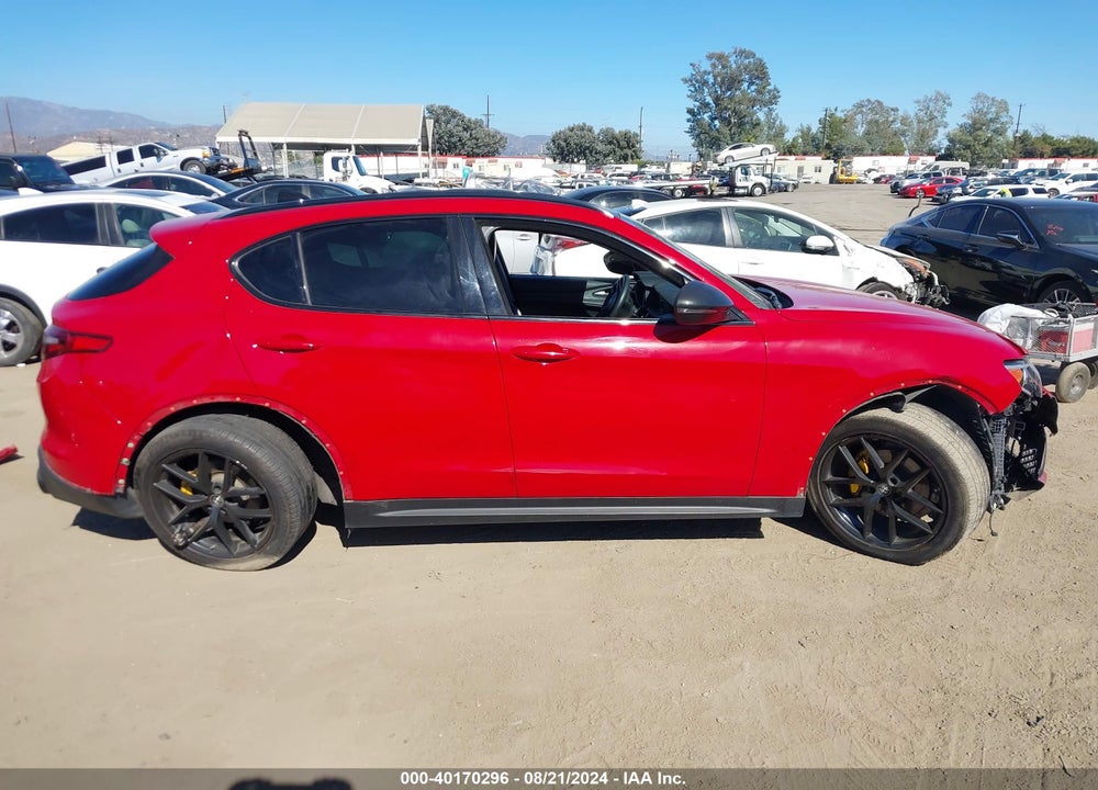 2019 ALFA ROMEO STELVIO RWD VIN: ZASPAJAN8K7C70915
