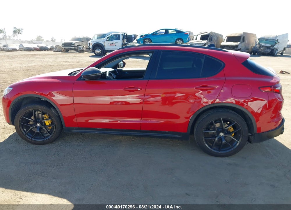 2019 ALFA ROMEO STELVIO RWD VIN: ZASPAJAN8K7C70915