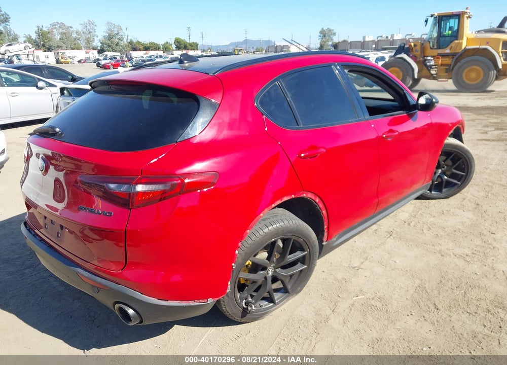 2019 ALFA ROMEO STELVIO RWD VIN: ZASPAJAN8K7C70915