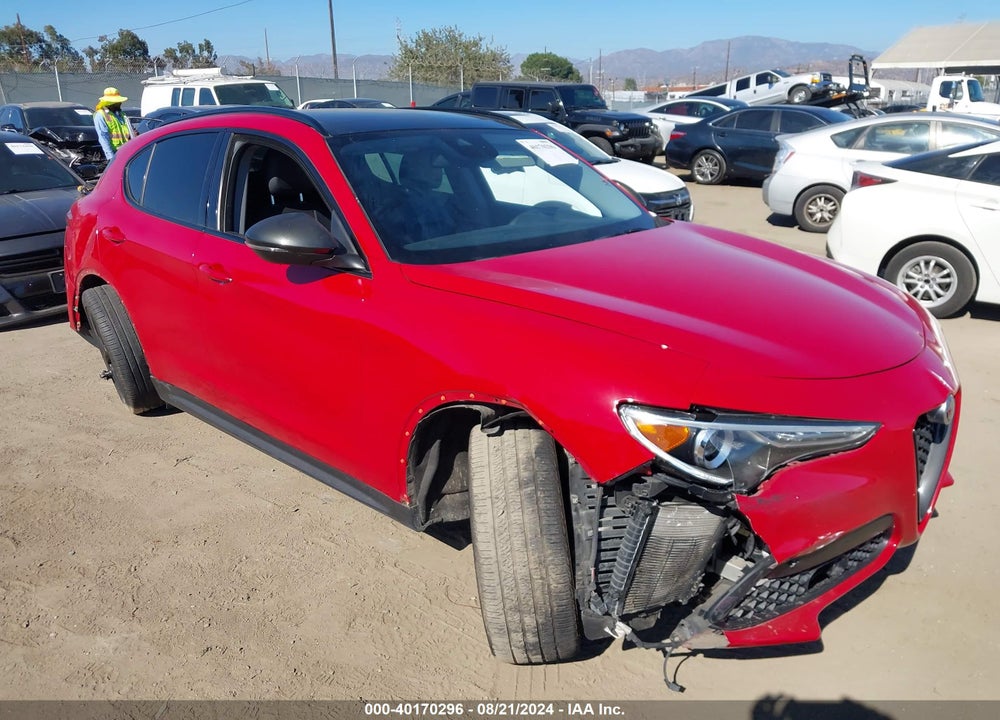 2019 ALFA ROMEO STELVIO RWD VIN: ZASPAJAN8K7C70915
