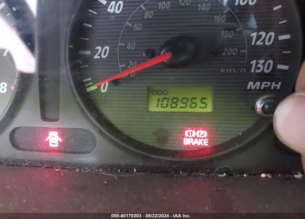 2004 HYUNDAI SANTA FE GLS VIN: KM8SC73D44U742368