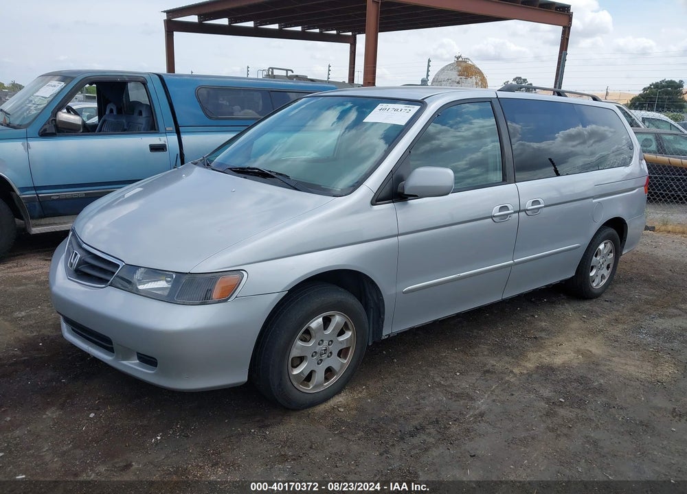 2002 HONDA ODYSSEY EX-L VIN: 2HKRL18922H565136