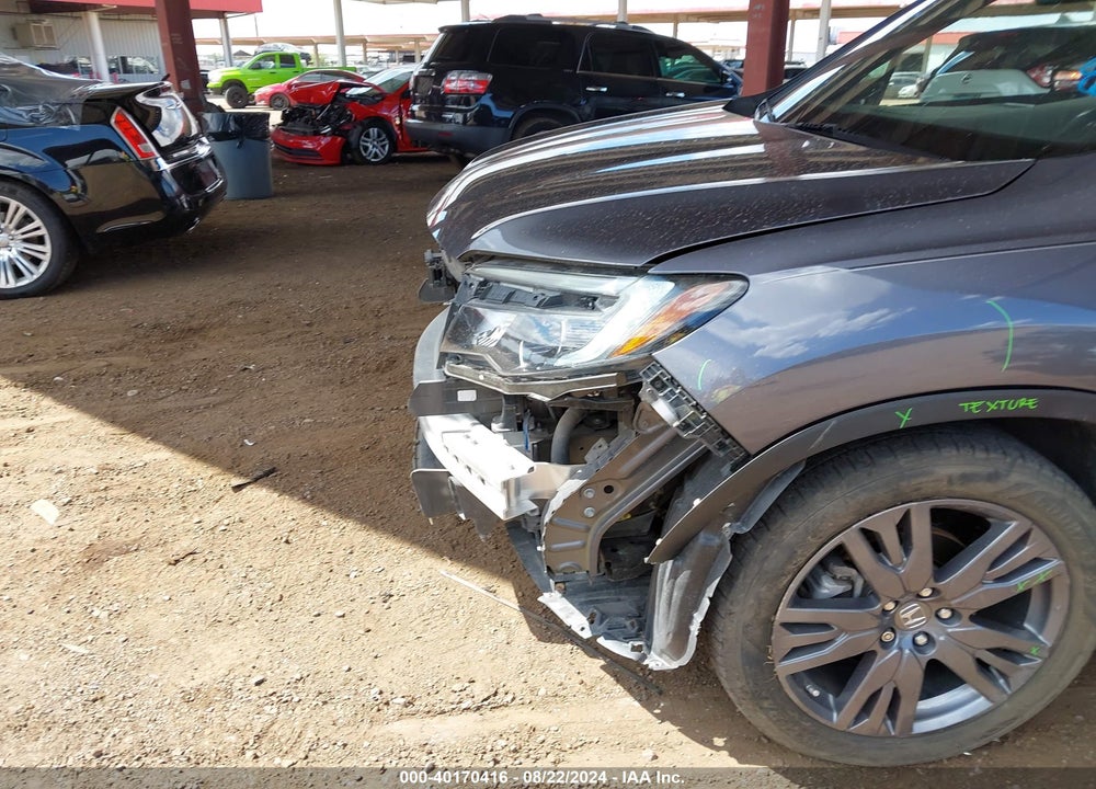 2019 HONDA PASSPORT EX-L VIN: 5FNYF7H56KB003337