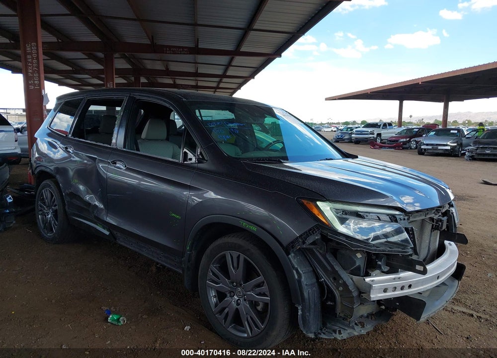 2019 HONDA PASSPORT EX-L VIN: 5FNYF7H56KB003337