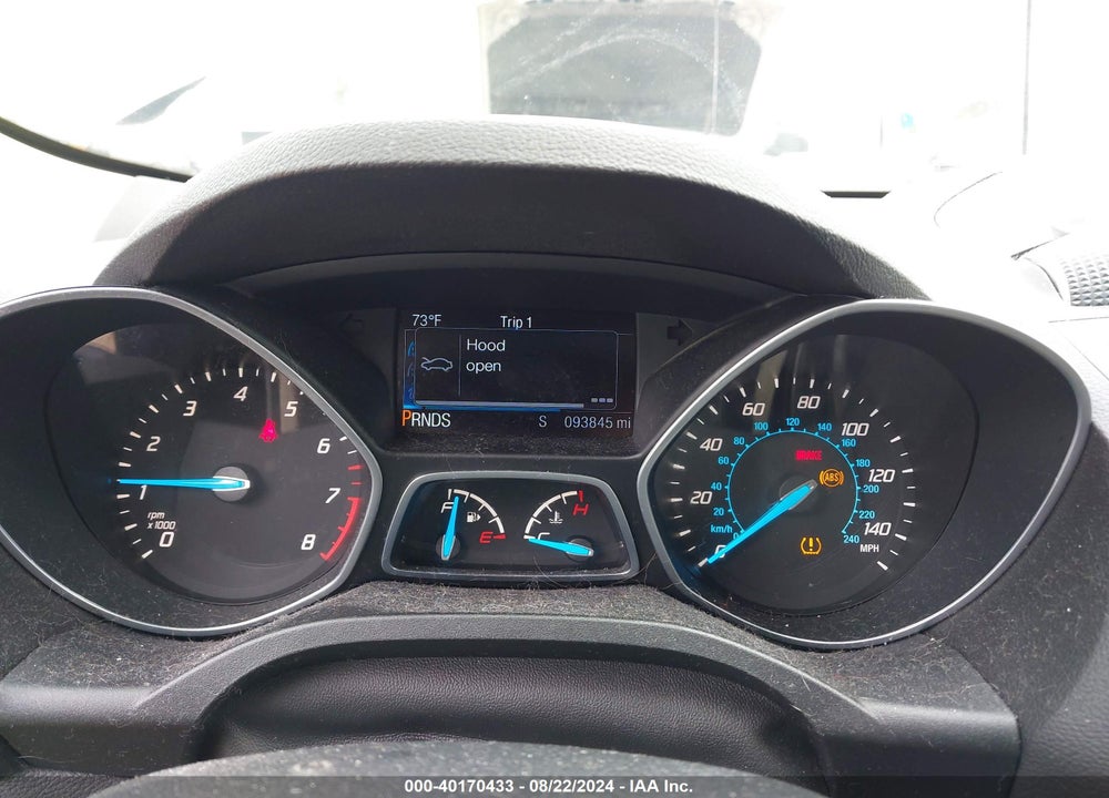 2014 FORD ESCAPE SE VIN: 1FMCU0GX2EUB12816