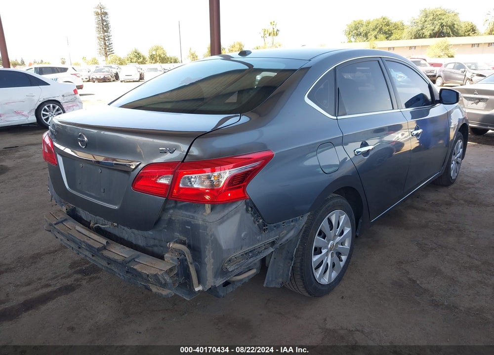 2018 NISSAN SENTRA SV VIN: 3N1AB7AP9JL634708
