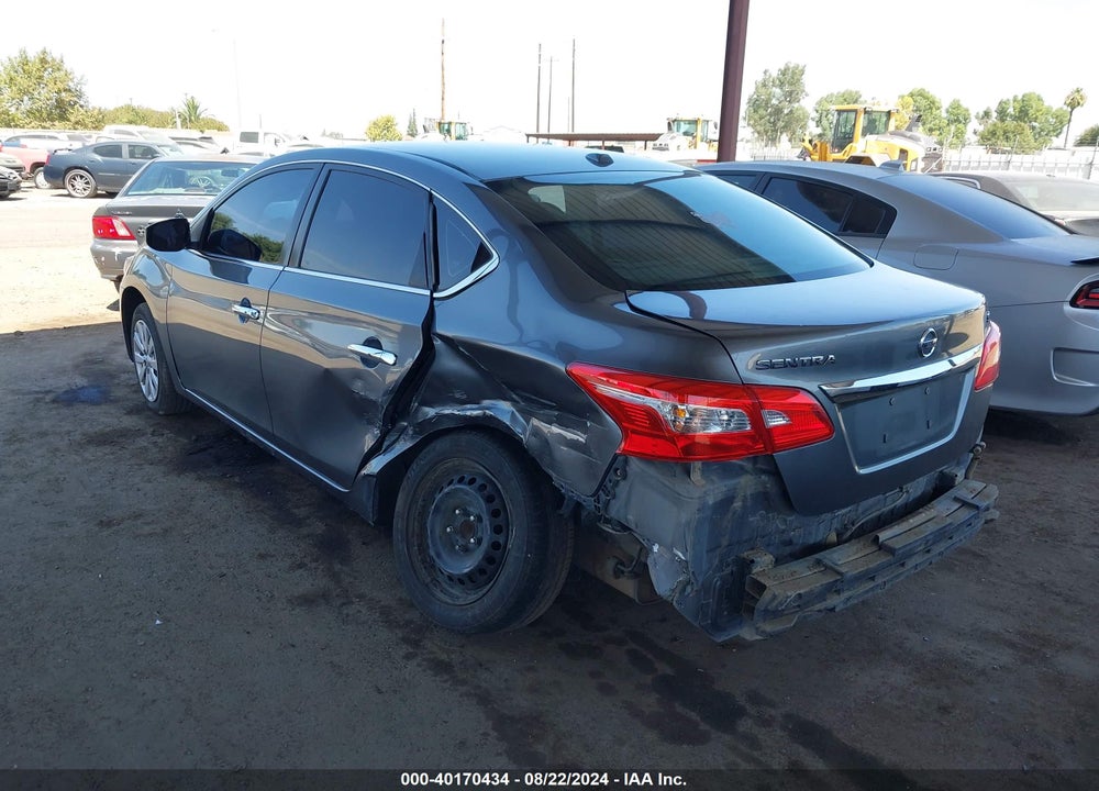 2018 NISSAN SENTRA SV VIN: 3N1AB7AP9JL634708