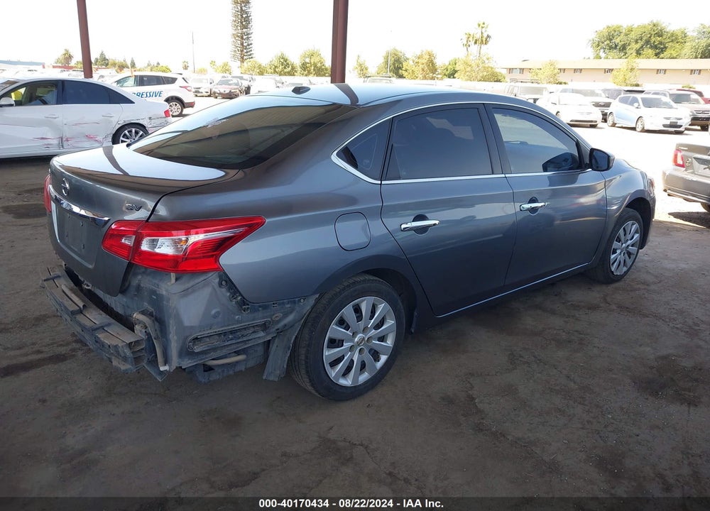 2018 NISSAN SENTRA SV VIN: 3N1AB7AP9JL634708