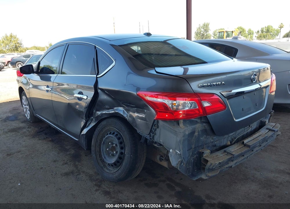 2018 NISSAN SENTRA SV VIN: 3N1AB7AP9JL634708