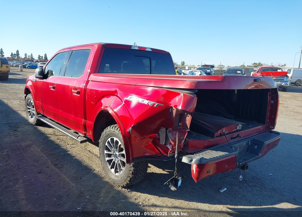 2018 FORD F-150 XLT VIN: 1FTEW1CP9JKD25173