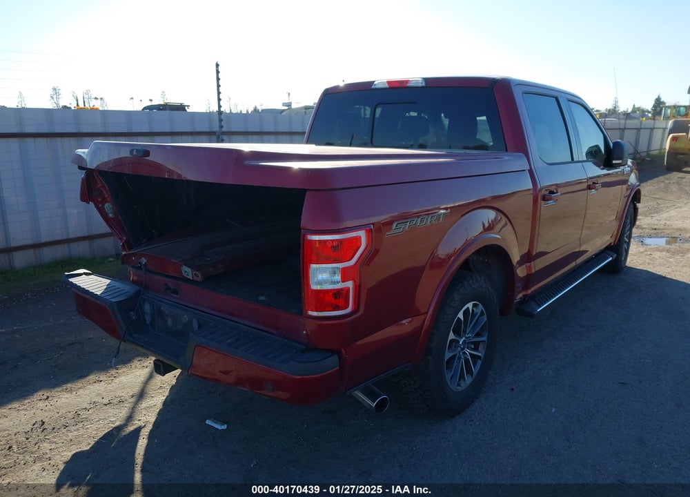 2018 FORD F-150 XLT VIN: 1FTEW1CP9JKD25173
