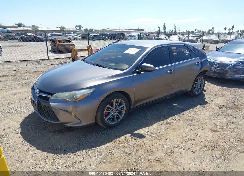 2016 TOYOTA CAMRY SE VIN: 4T1BF1FK4GU256629
