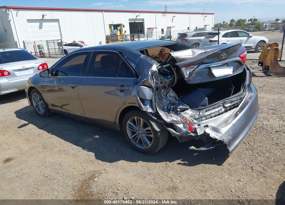 2016 TOYOTA CAMRY SE VIN: 4T1BF1FK4GU256629
