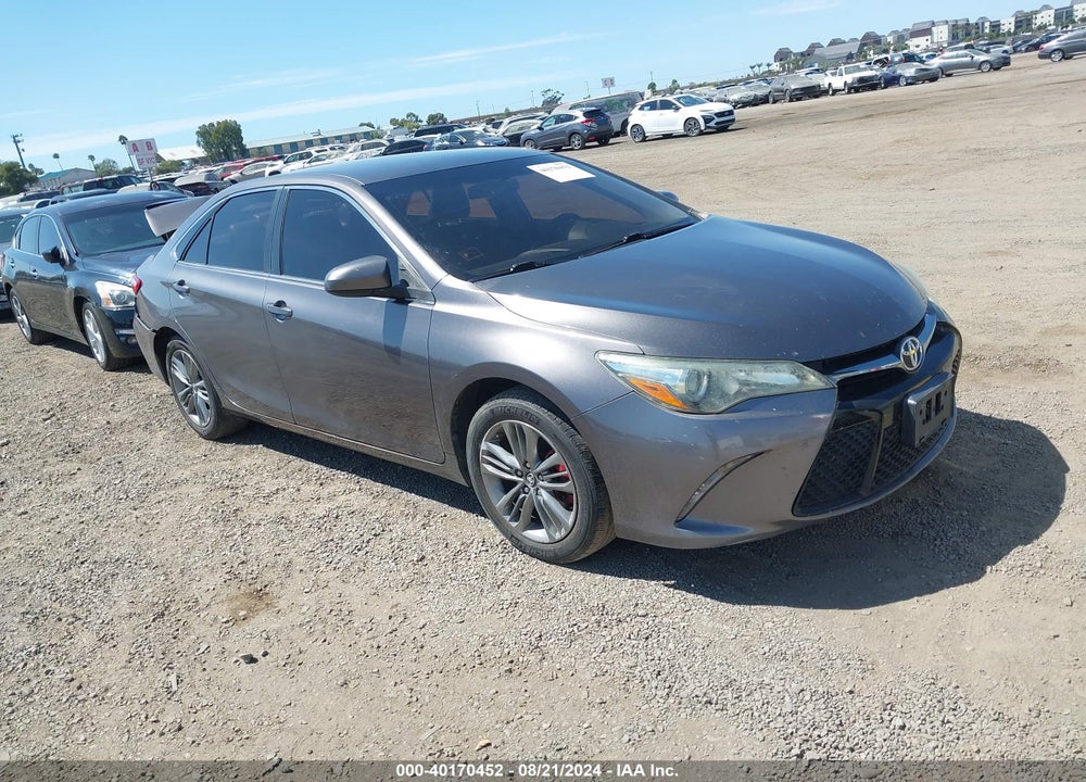 2016 TOYOTA CAMRY SE VIN: 4T1BF1FK4GU256629