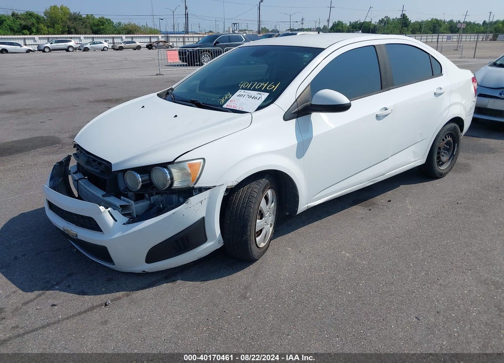 2013 CHEVROLET SONIC LS AUTO VIN: 1G1JA5SH0D4216102