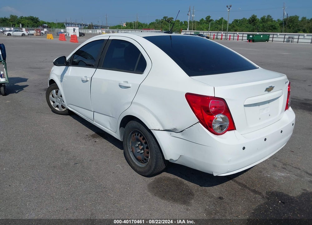 2013 CHEVROLET SONIC LS AUTO VIN: 1G1JA5SH0D4216102