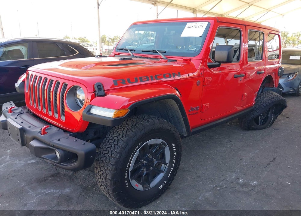 2022 JEEP WRANGLER UNLIMITED RUBICON 4X4 VIN: 1C4HJXFN3NW134842