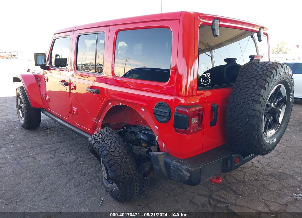 2022 JEEP WRANGLER UNLIMITED RUBICON 4X4 VIN: 1C4HJXFN3NW134842